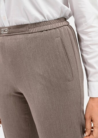 Regular Pantalon 'Martha' Goldner en gris