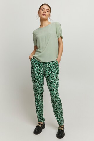 b.young Tapered Trousers in Green