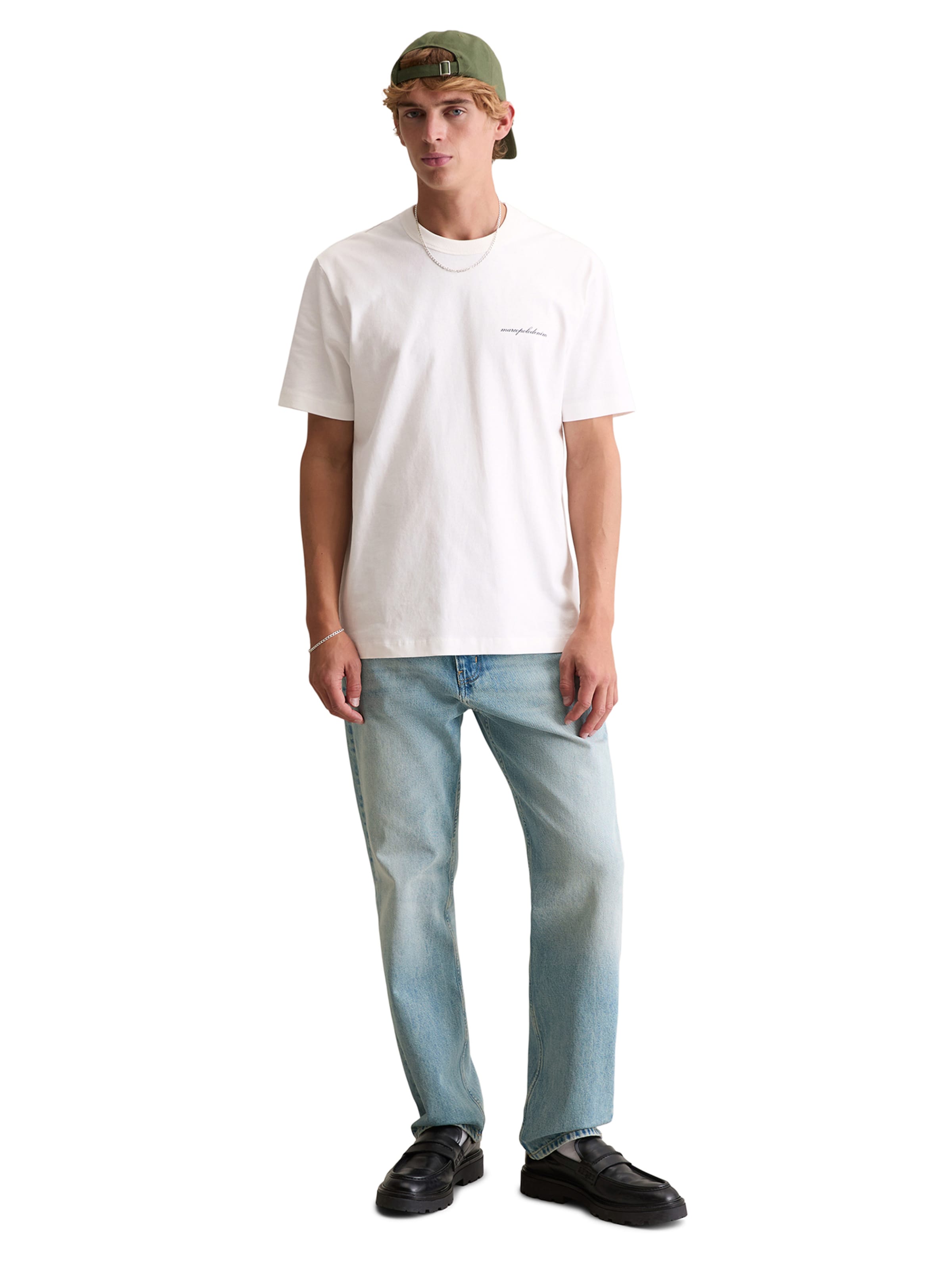T-Shirt Marc O'Polo DENIM en blanc