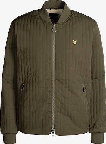 Giacca di mezza stagione di Lyle & Scott in verde: frontale