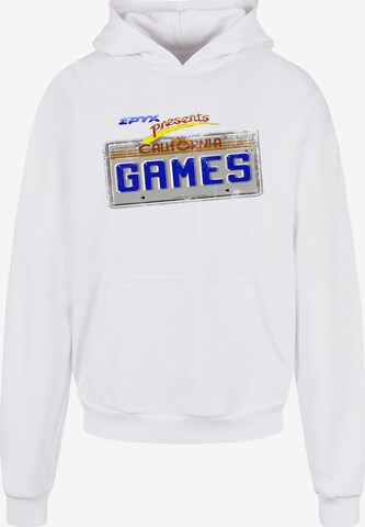 Sweat-shirt F4NT4STIC en blanc : devant