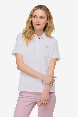 T-shirt LAURASØN en blanc : devant