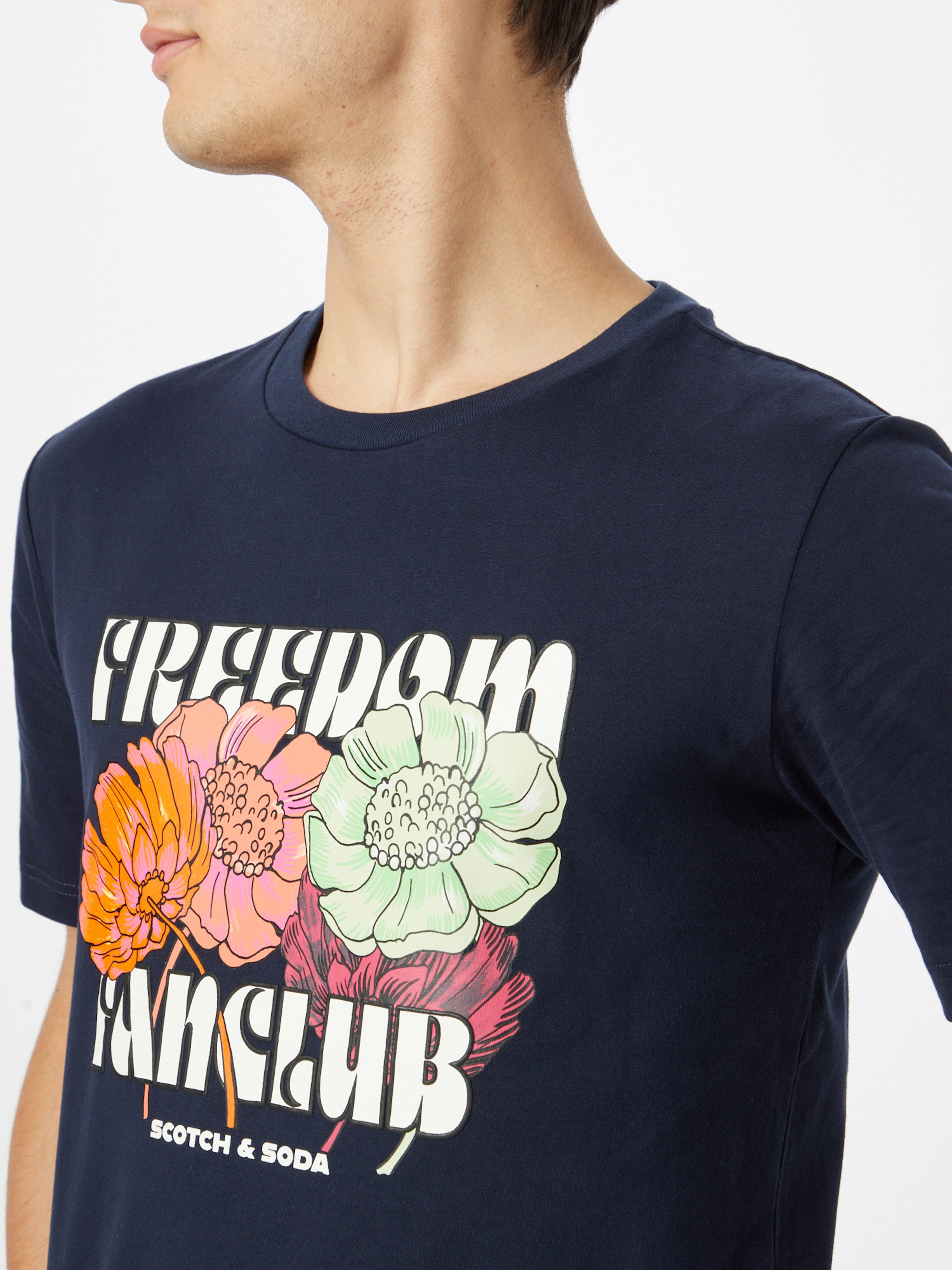 Männer Shirts SCOTCH & SODA T-Shirt in Navy - MD99223 Männer Shirts SCOTCH & SODA T-Shirt in Navy - MD99223