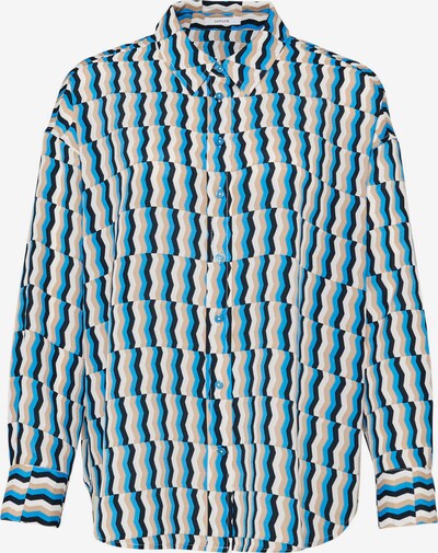 OPUS Блуза 'Folise' в бежово / синьо / черно / бяло, Преглед на продукта