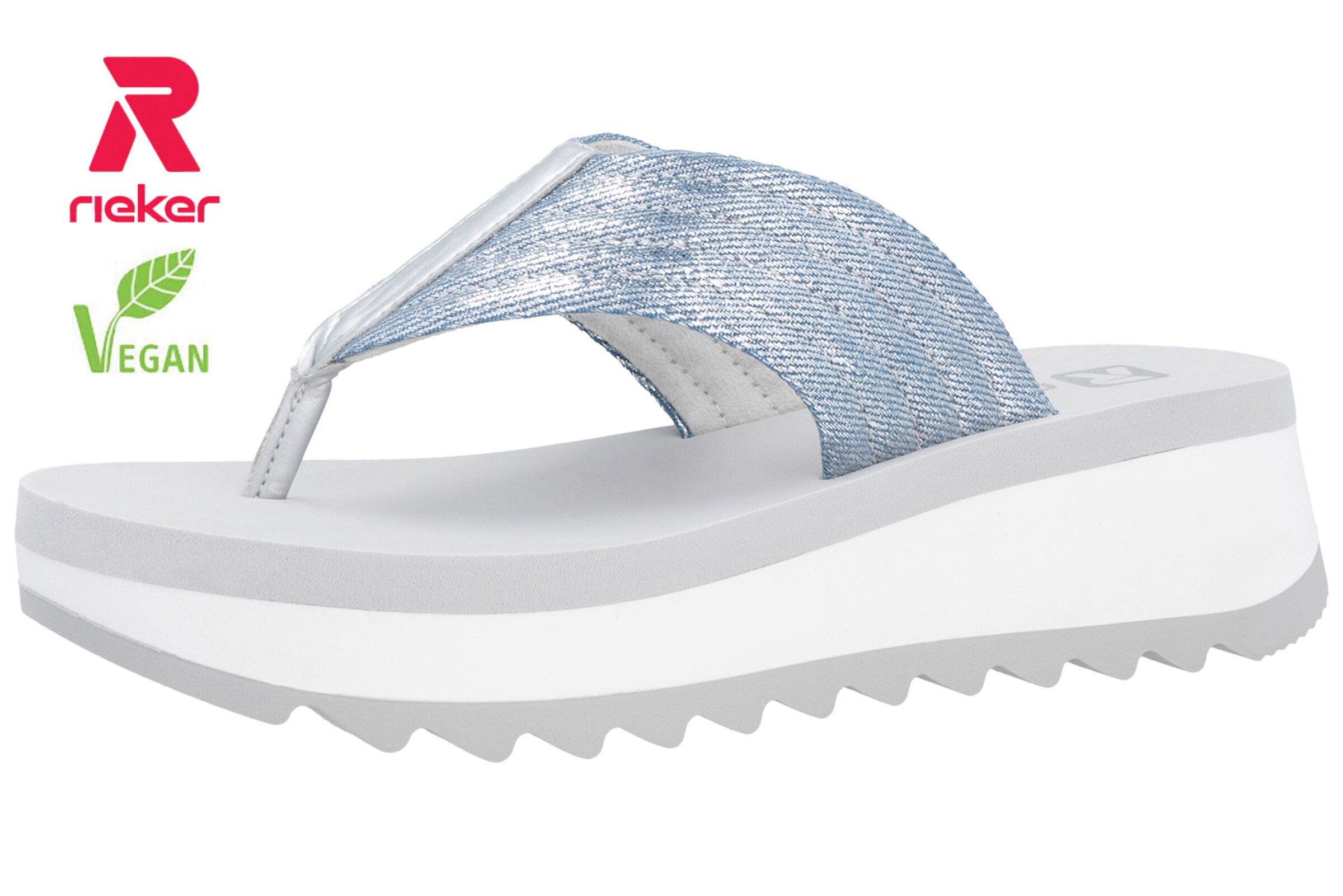 Tongs ' W3054 ' Rieker Sport en bleu