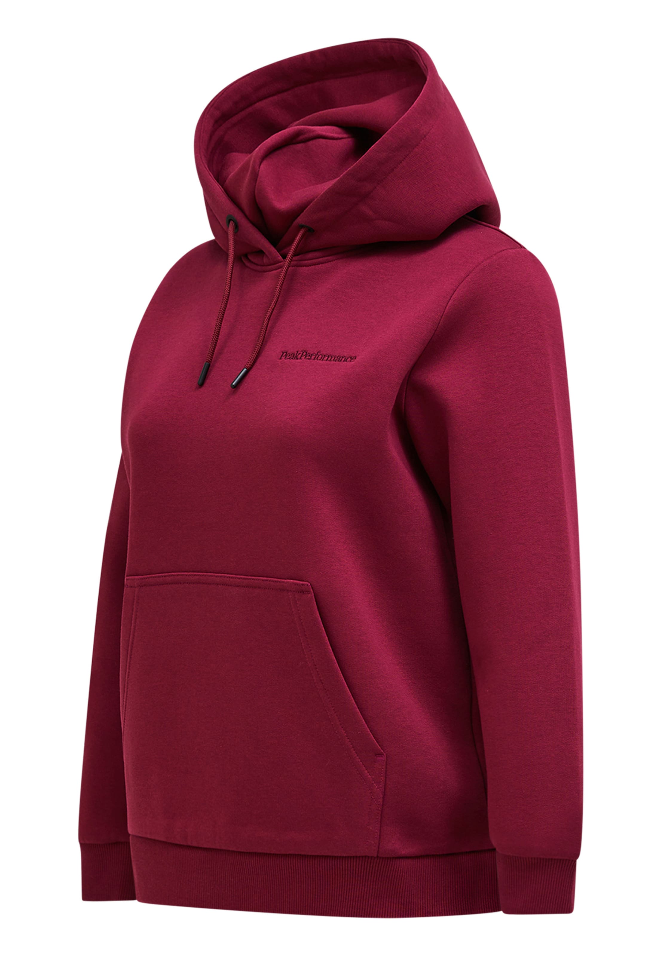 PEAK PERFORMANCE Sweatshirt in Rood