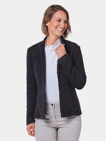 Goldner Sweatvest in Zwart: voorkant