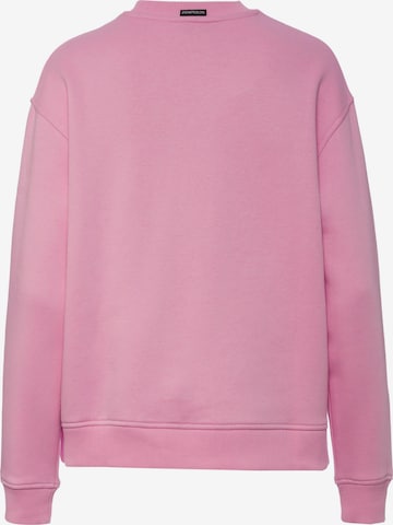 Kleinigkeit Sweatshirt 'Bussi Bussi' in Pink