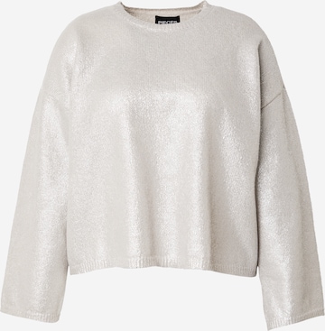 PIECES Curve Neulepaita 'PCROI' värissä harmaa: etupuoli