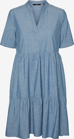 VERO MODA Shirt Dress 'Paulina' in Blue: front