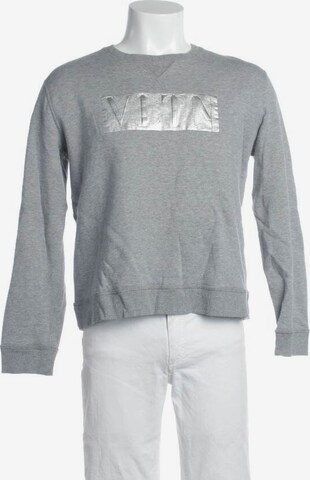 VALENTINO Sweatshirt & Zip-Up Hoodie in S in Grey: front