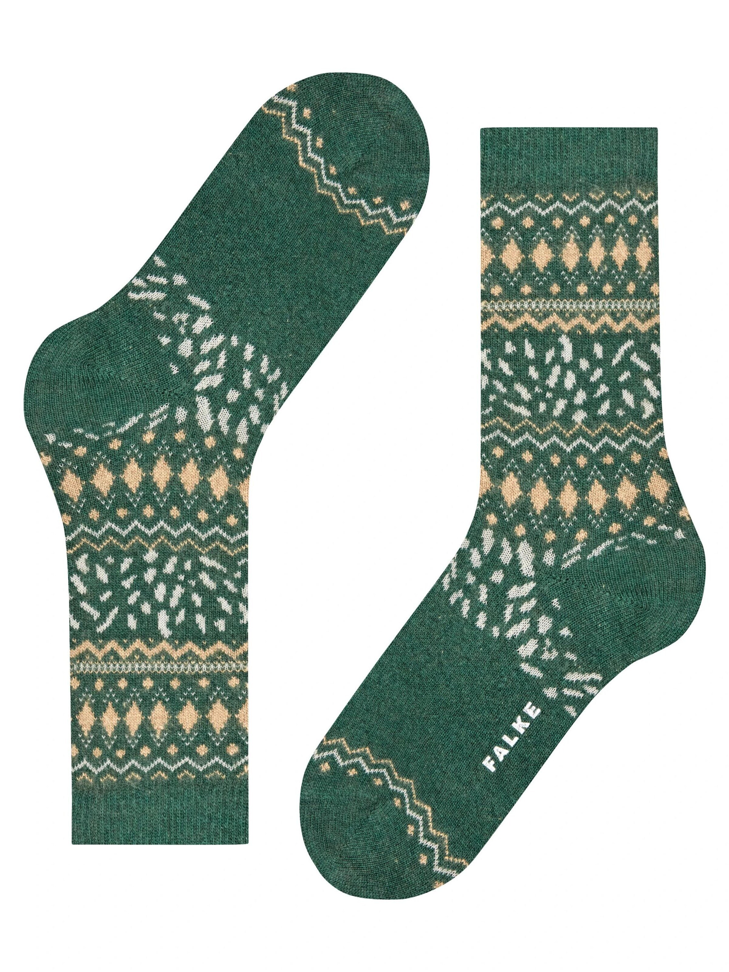 FALKE Socken 'Cosy Wool Special Edition'‌‌ in Grün
