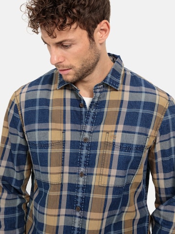 CAMEL ACTIVE Regular fit Button Up Shirt in Blue