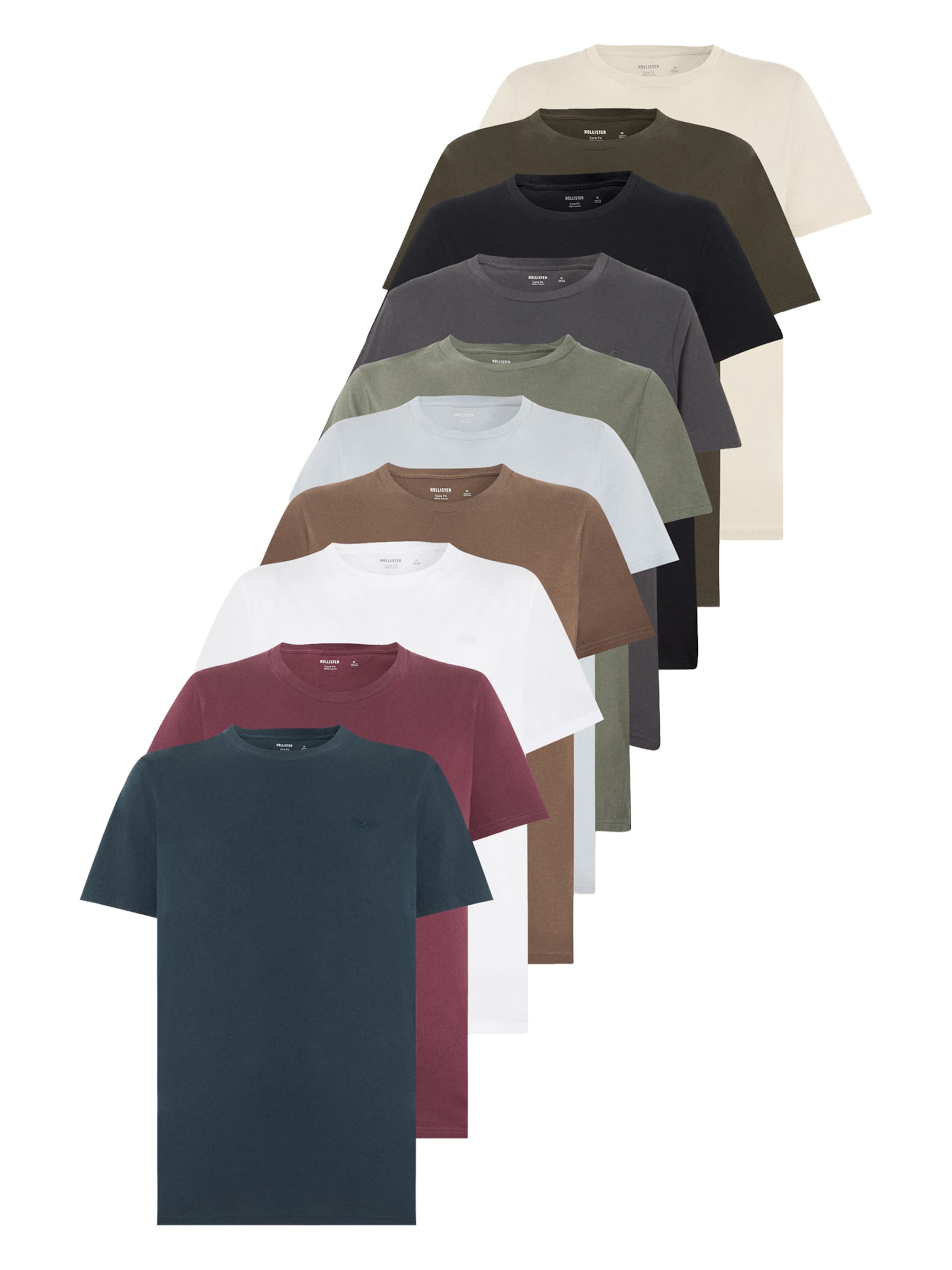 HOLLISTER Shirt in Beige: front