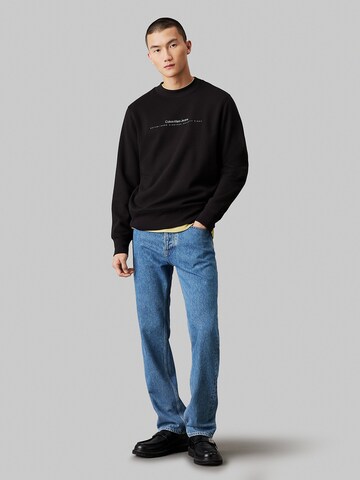 Sweat-shirt Calvin Klein Jeans en noir