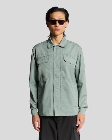 Coupe regular Chemise Lyle & Scott en vert : devant