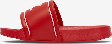 Hummel Beach & Pool Shoes in Red: front