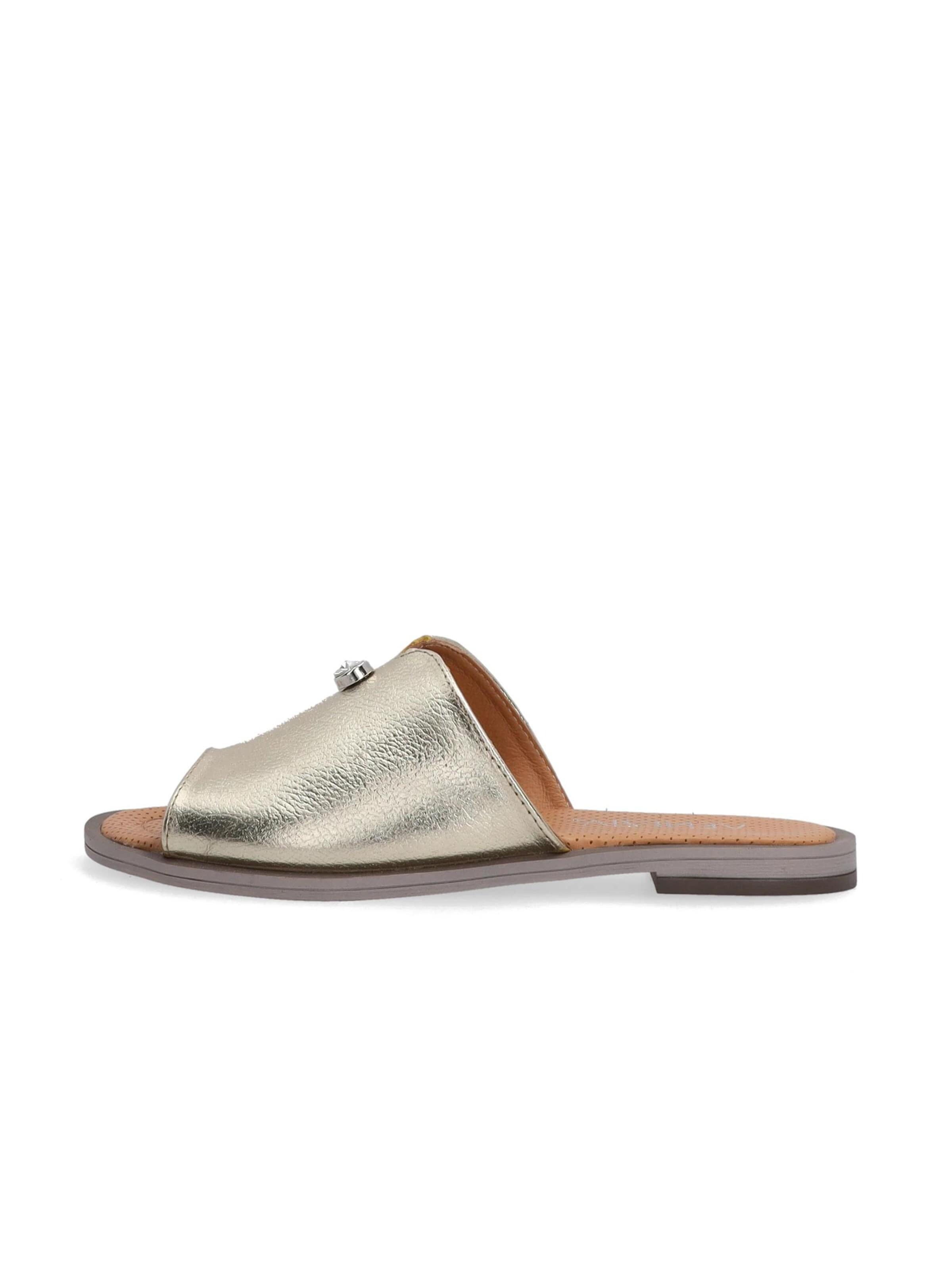 VENEZIA Pantolette‌‌‌‌‌‌‌‌ in Gold: Vorderseite