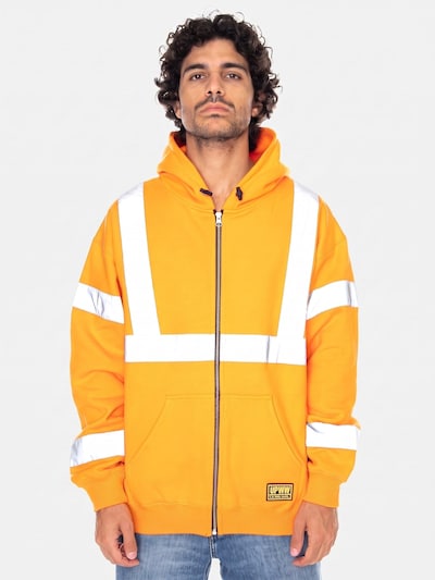 Giacca di felpa 'U.P.W.W. Fib Zip Hood Sweatshirt' in XL IUTER di colore arancione, Visualizzazione prodotti
