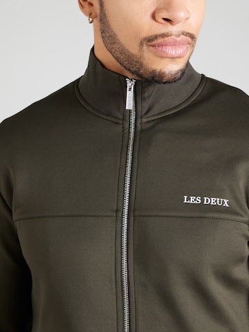 Les Deux Sweatjacke 'Ballier' in Grün