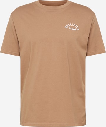 HOLLISTER Bluser & t-shirts i brun: forside