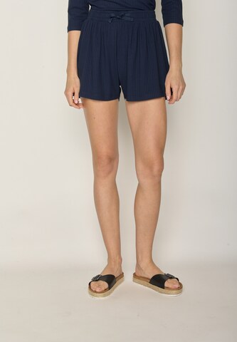 Regular Pantalon GREENBOMB en bleu : devant