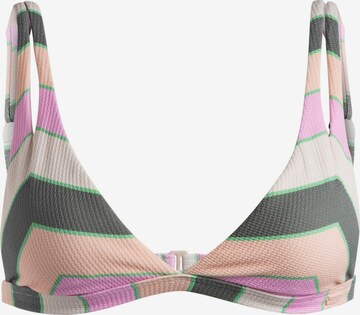 ROXY T-shirt Bikini Top in Mixed colors: front