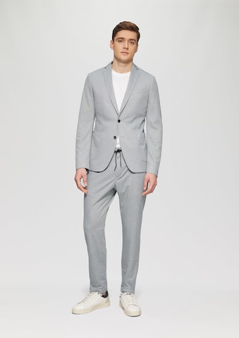 s.Oliver BLACK LABEL Slimfit Broek 'Jogg' in Grijs