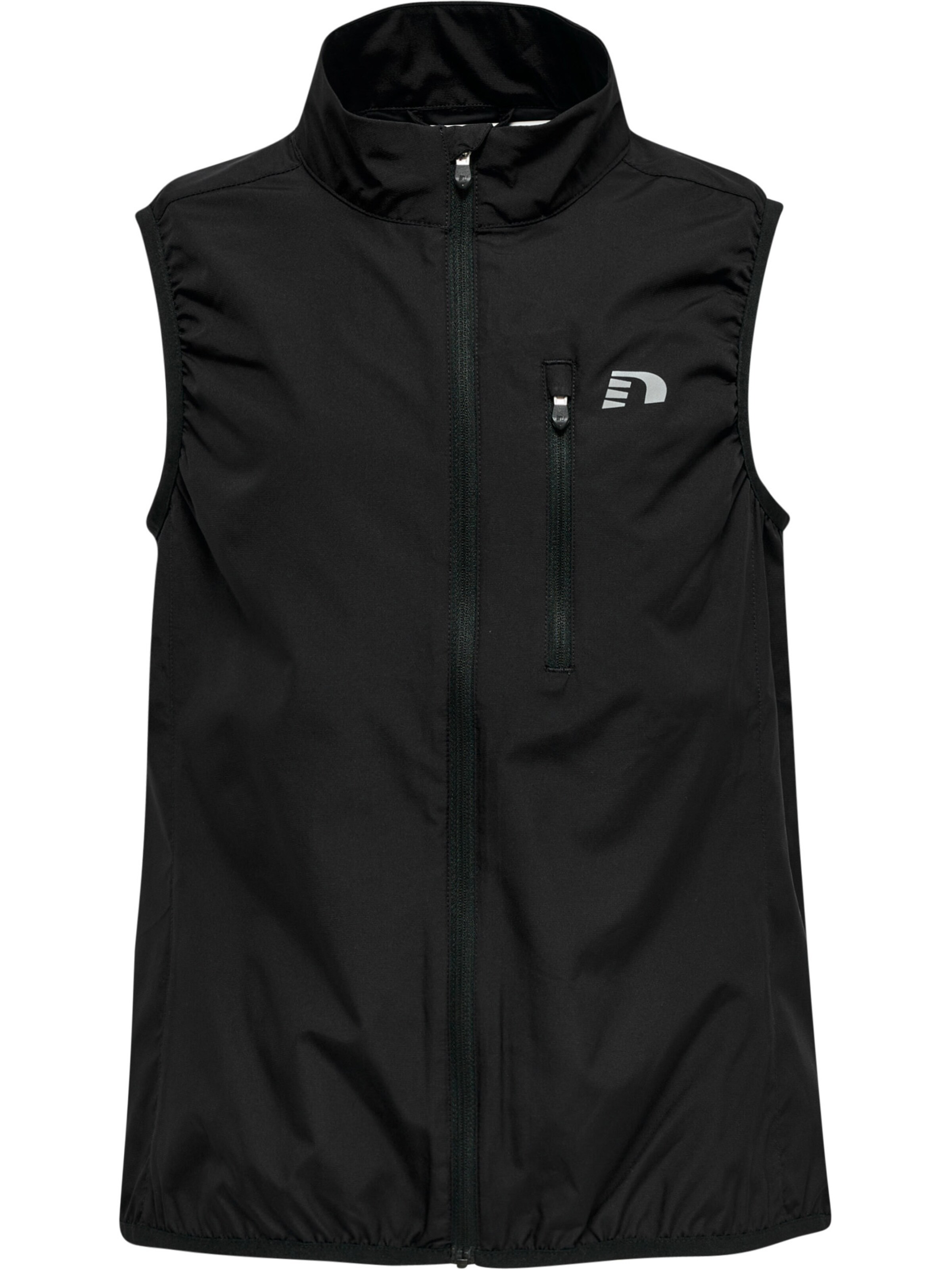 Newline Vest 'CORE GILET' i sort: forside