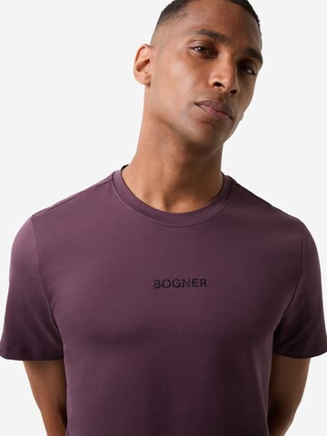 BOGNER T-Shirt 'Roc' in Lila