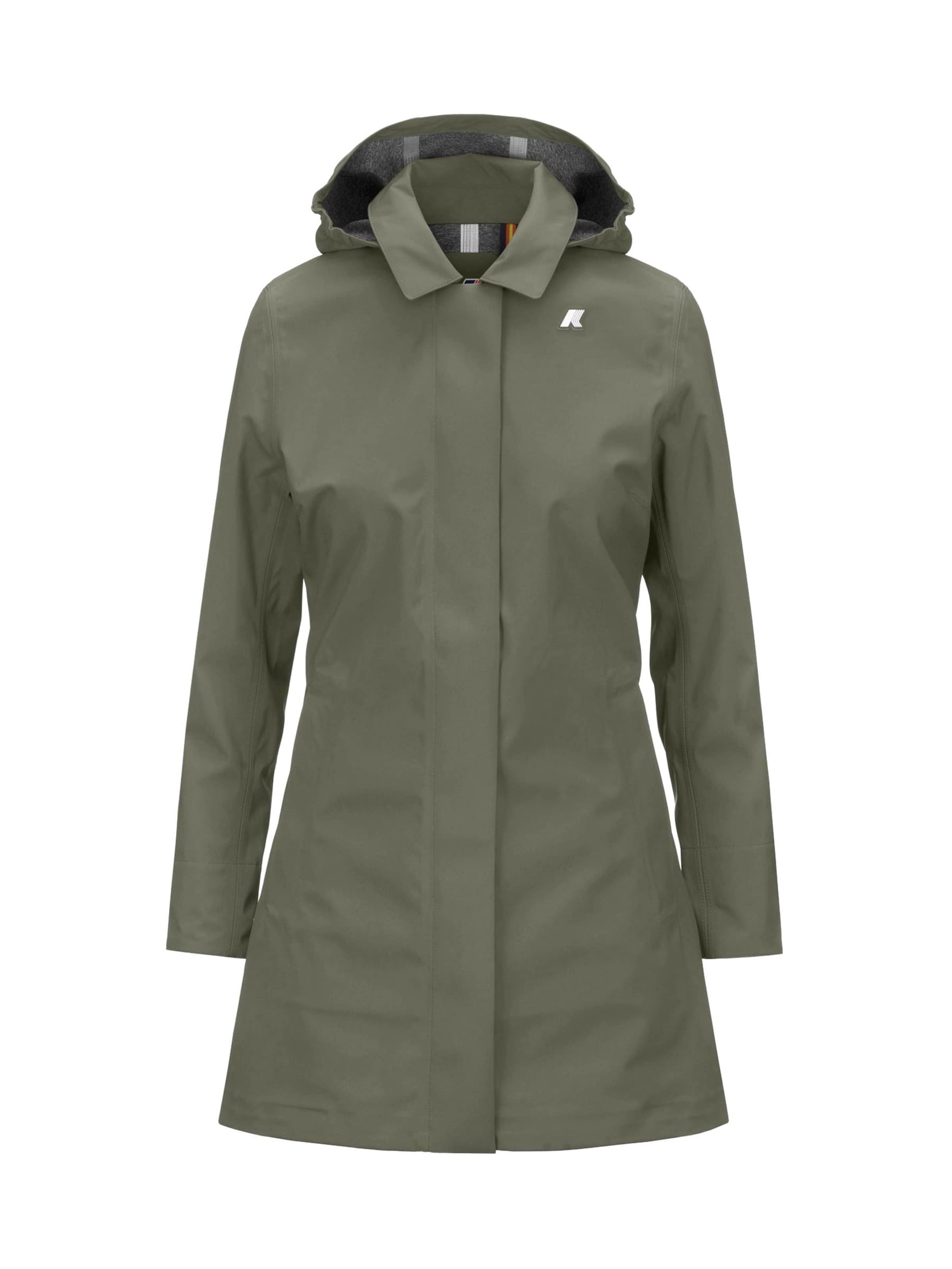 K-Way Between-Season Jacket in Green: front