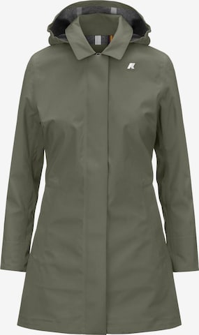 K-Way Between-Season Jacket in Green: front