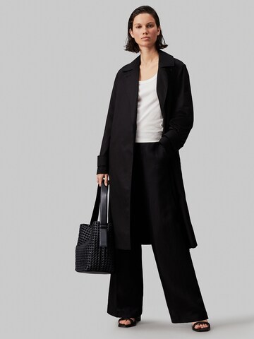 Calvin Klein Shopper in Schwarz: Vorderseite