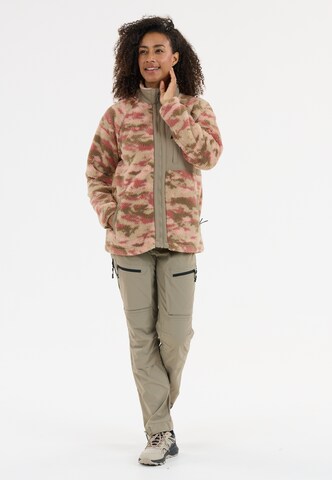 Whistler Fleece jacket 'Ellison' in Red