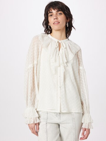 AllSaints Bluse 'AVA' in Beige: predná strana