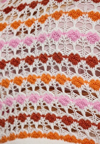 ebeeza Knitted Top in Orange