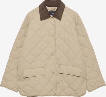Geacă de primăvară-toamnă de la Pull&Bear pe bej: față