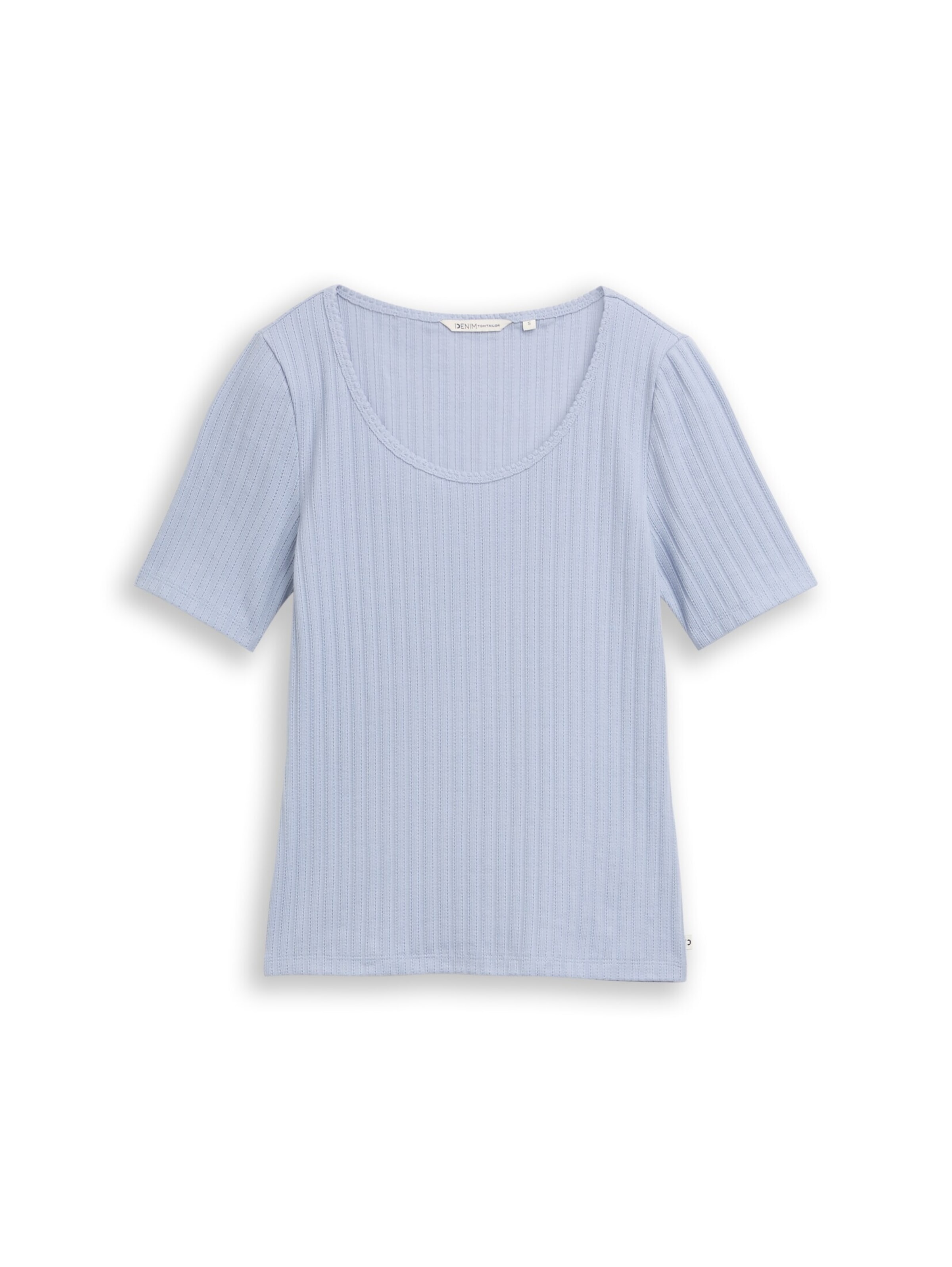 TOM TAILOR DENIM Shirt in Blue: front