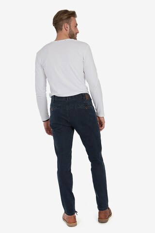 CLUB OF COMFORT Slimfit Jeans 'Garvey' in Blauw