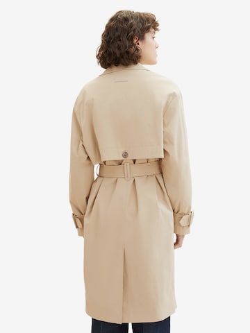 TOM TAILOR Between-Seasons Coat in Beige