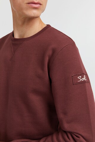 !Solid Sweatshirt 'Trip-O-Neck' in Rot