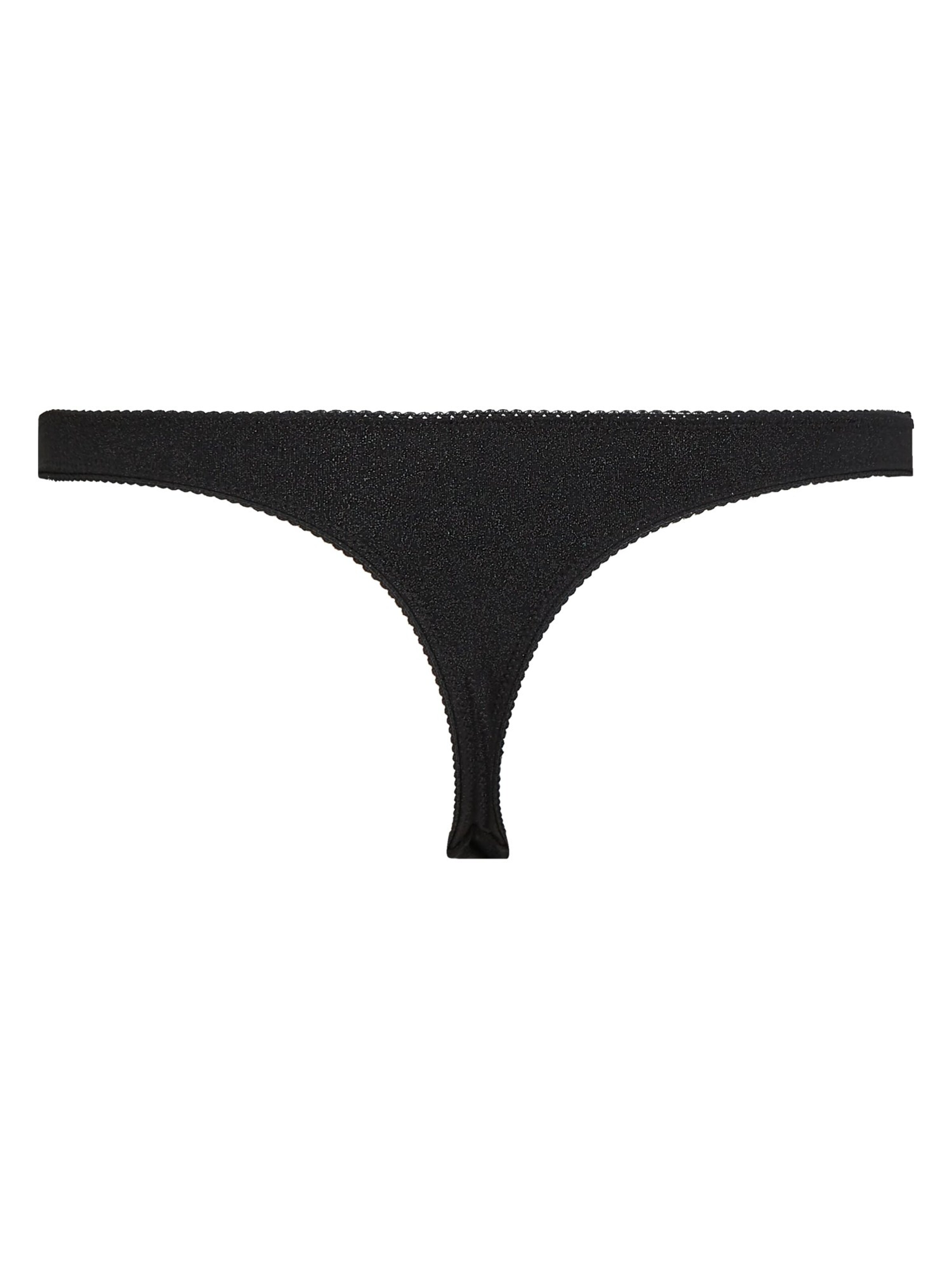 Karl Lagerfeld - Tanga 'Ikon' em preto