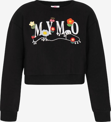 MYMO - Sudadera en negro: frente