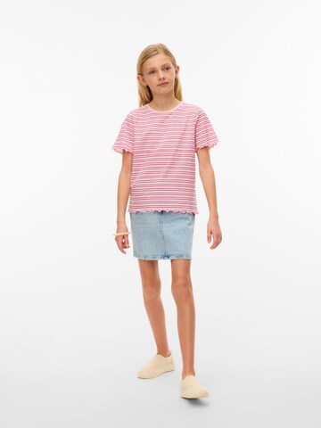 Vero Moda Girl Koszulka 'VMPAULINA' w kolorze różowy