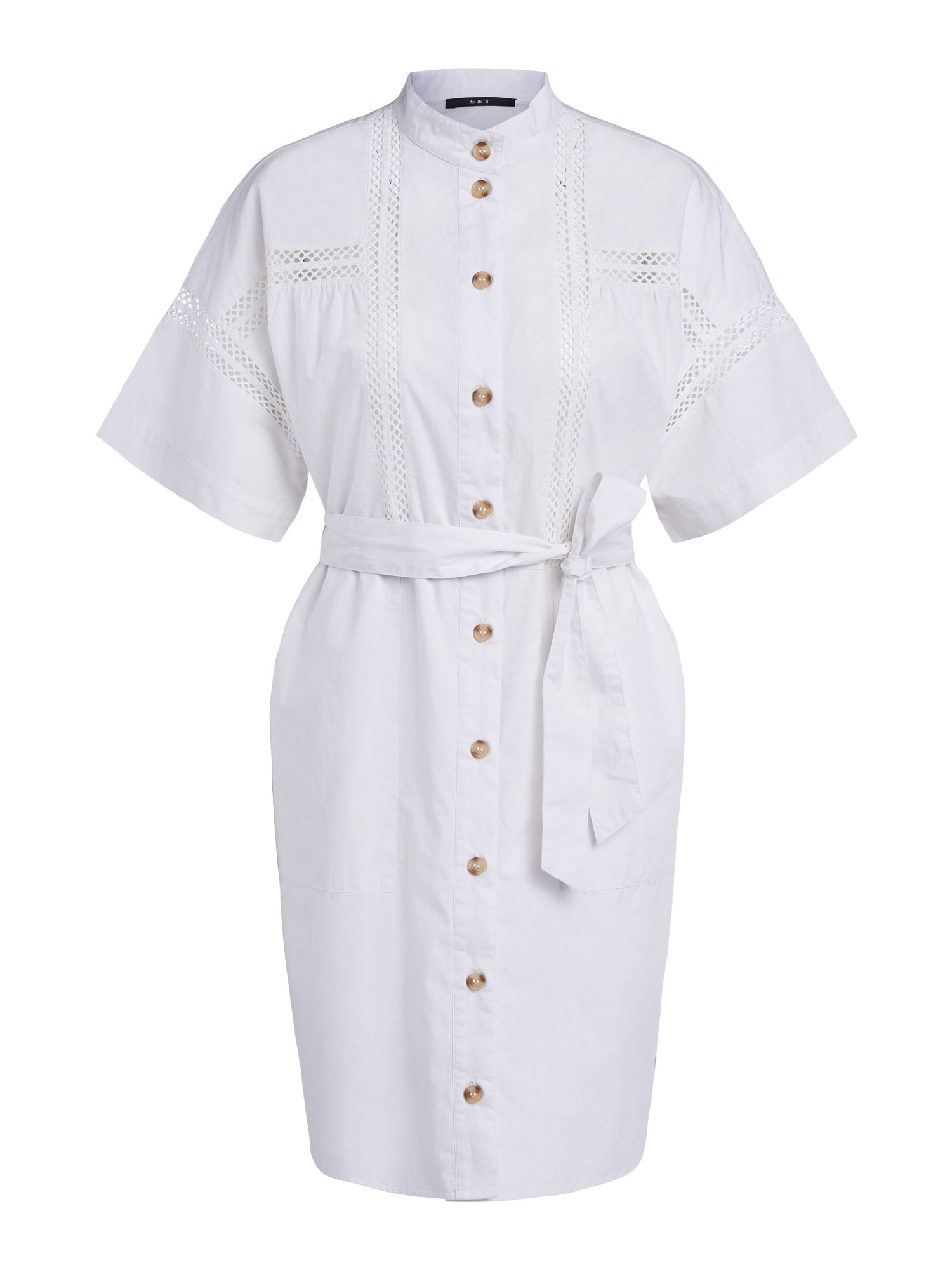 Kobiety Odzież SET Sukienka koszulowa w kolorze Białym 