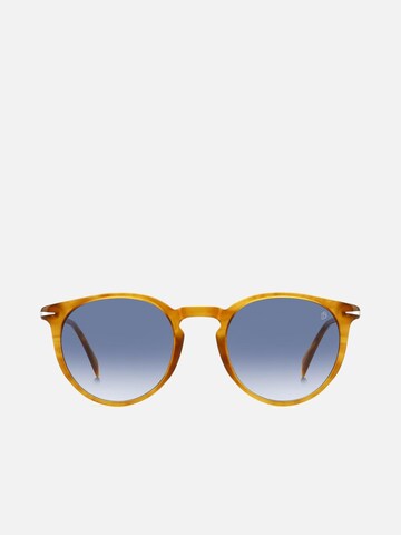David Beckham Sunglasses in Yellow: front