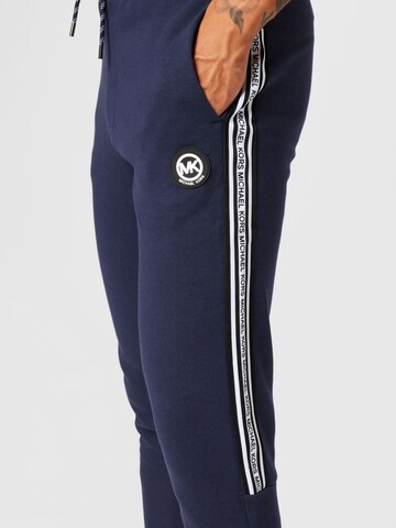 Michael Kors Tapered Broek in Blauw