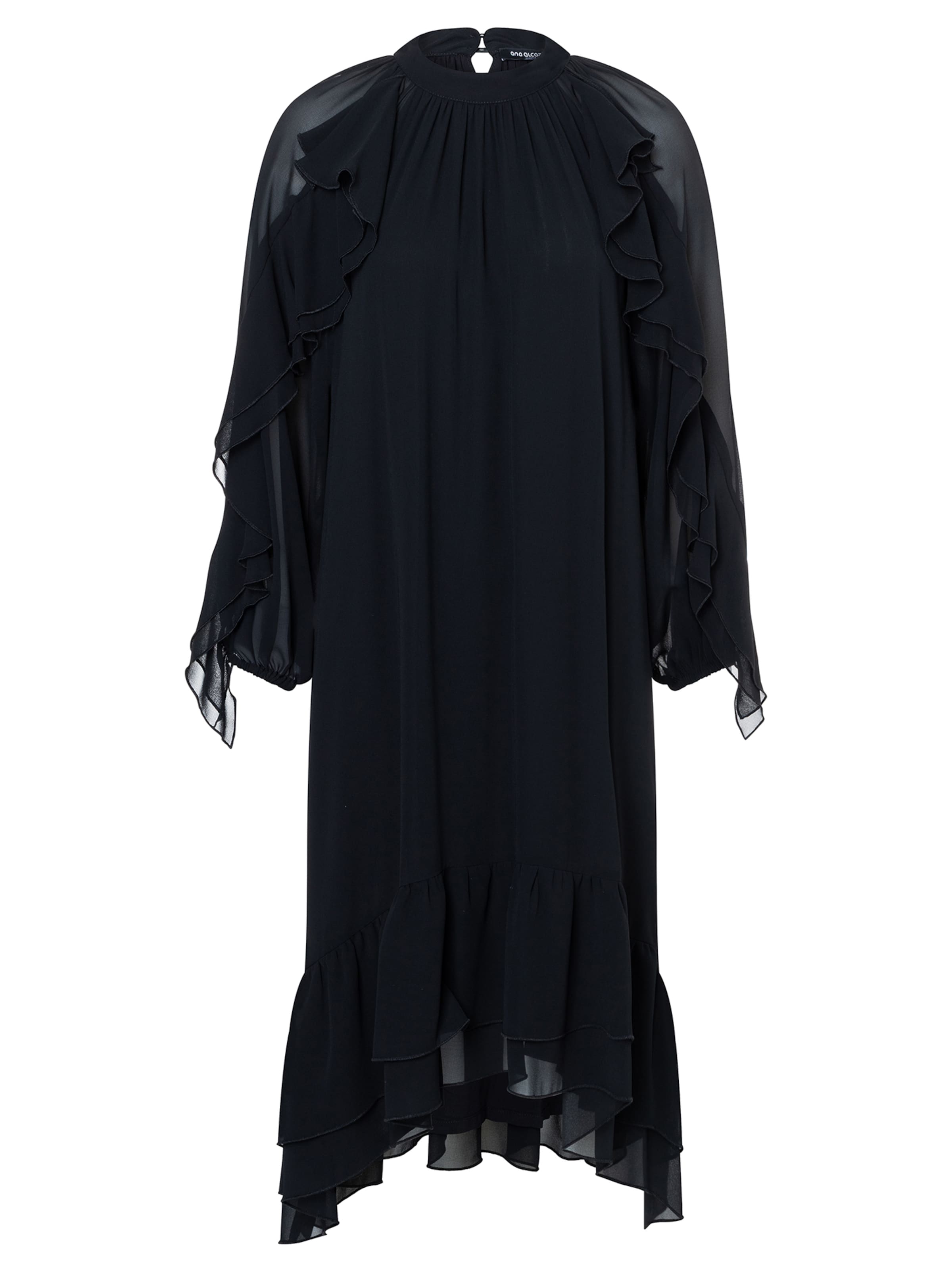 Ana Alcazar Evening dress ' Ablya ' in Black: front