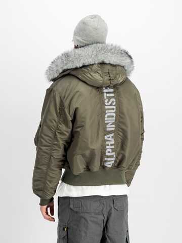 ALPHA INDUSTRIES Winter jacket '45P' in Green