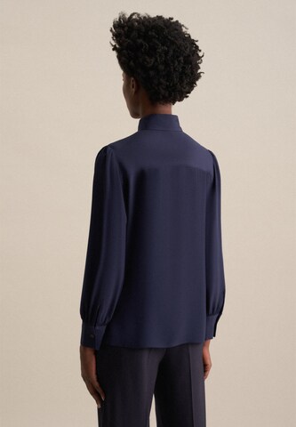 SEIDENSTICKER Bluse 'Schwarze Rose' in Blau